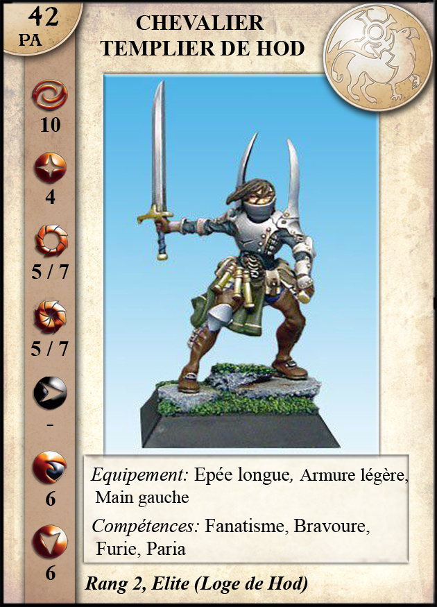 Chevalier Templier de Hod